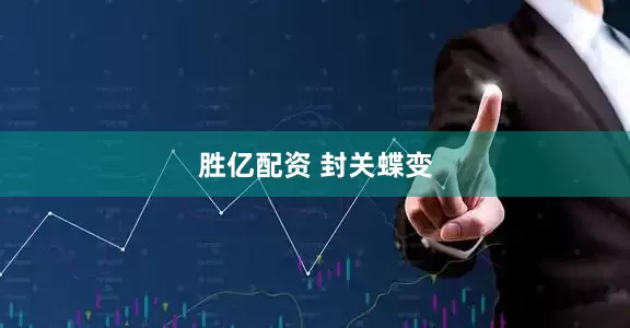 胜亿配资 封关蝶变