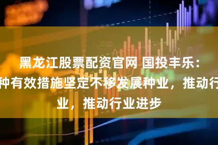 黑龙江股票配资官网 国投丰乐：采取各种有效措施坚定不移发展种业，推动行业进步