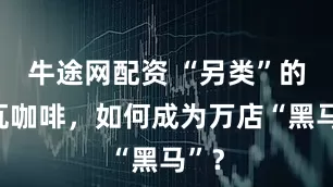 牛途网配资 “另类”的挪瓦咖啡，如何成为万店“黑马”？